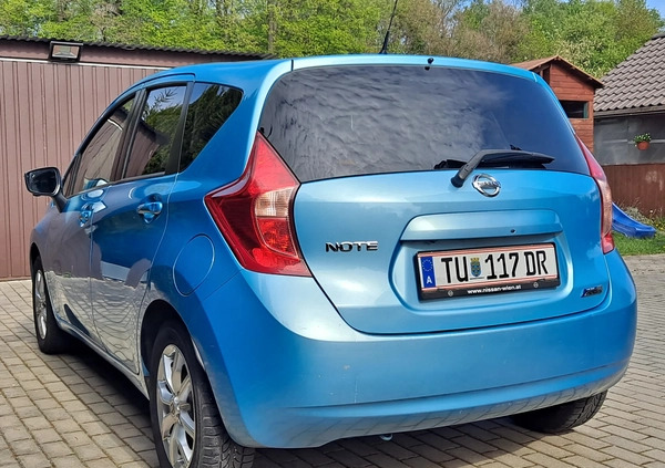 Nissan Note cena 18900 przebieg: 78000, rok produkcji 2014 z Kłodzko małe 154